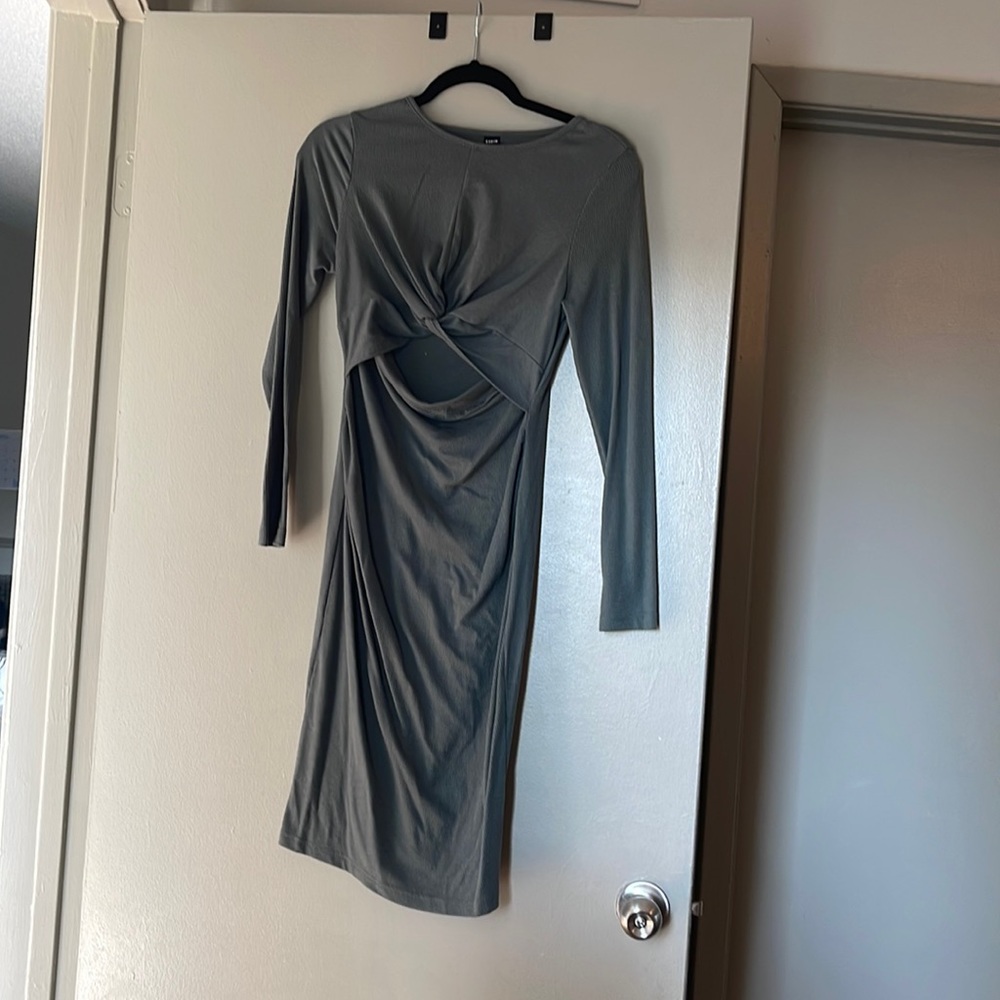 Long Sleeve Maternity Dress